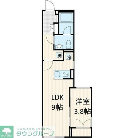 La Douceur西落合の物件間取画像